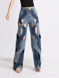 Different Denim Cut Out
