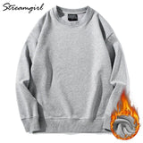 Women Vintage Sweatshirt Oversize Winter Fleece Sweatshirts Casual Green 2020 Autumn Warm Oversized Sweatshirt Women