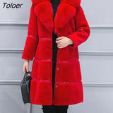 Office Lady Coat Solid Color Thick Outwear Turn Down Collar Thermals