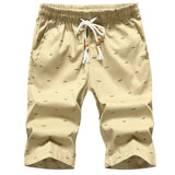 Brand Men Shorts Summer Male Casual Shorts Bottom Mens Elastic Fashion Short Men Breathable Printing