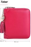 Women Credit ID Card Holder Case Extendable Business Bank Cards Bag Wallet Coin Purse Carteira Mujer