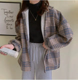 Spring Vintage Print Shirt Female Oversize Tops Womens Long Sleeve Girls Blouse Summer Plus Size Women Blouses Femme