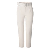 Women's Spring And Summer High-Waisted Leisure Trousers Slim Slimming Suit Trousers Ladies Trousers Autumn Professional
