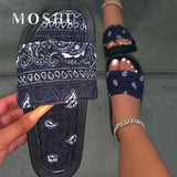 Sandals Women 2020 Bandana Shoes Woman Cork Sandals Flat Shoes Ladies Fashion Beach Sandles Shoes Women Sandalias