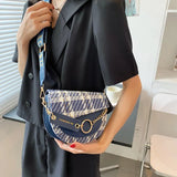 Designer Messenger Crossbody Bags For Women Chain Fashion Korean Simple PU Leather Summer Evening Bolsa Female Shoulder