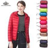 Philosophy winter Down jacket women 90% duck down coat Ultra Light warm Female Portable plus size down jacket