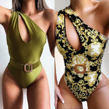 Toloer Popular Bikini One-Piece Swimsuit-Outfit