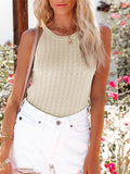 Solid Sweater Vest Women Sexy Hollow Out Tank Top Y2k Jumper Spring Summer Streetwear Korean Fashion Sleeveless Knitted