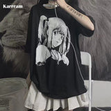 Death Note Misa Cosplay Amane Black Tshirts Girls Funny Streetwear Harajuku Loose Summer Casual Top Sweater Uniform