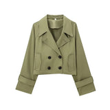 2025 Autumn New Women's Design With A Windbreaker Short Jacket