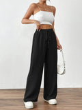 Wish Summer Bursts Of Slacks Loose Pockets Tight Leg Trousers