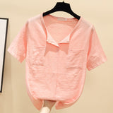 S-2XL New Summer T Shirt Women Elasticity Woman Clothes Oversize Tops Plus Size Tshirt Maxi Female Short Sleeve Cotton