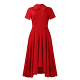 Women's Clothing 2025 Summer Fashion Temperament High-Waist Banquet Big Dress Elegant Evening African