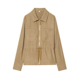 Women's 2025 New Fashion Casual Casual Pocket Pants Jacket
