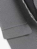 2023 New Spring Summer Cardigan Sleeveless Spliced Pockets Plaid Brief Temperament Long Vest Women Fashion Tide