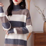 Toloer Three-Dimensional Bow V-Neck Shoulder Knitted Sweater Woman 2025 Autumn Big-Size Fat Mm Super Nice Look And Beautiful