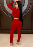 Party Sexy Tight Crop Top and Pants