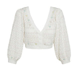Summer Women's Tube Top Casual Knitted Camis Hollow Sleeveless Short Tank Top White Lace Decoration Sexy Woman