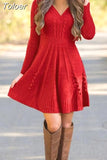 Sweater Dress Women V-neck Sexy Long Sleeve Loose Maxi Party Work Harajuku Francais Autumn Winter Vestidos