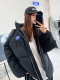 Women Jacket Winter 2022 Women Warm Parka Coat Short Cotton Padded Coat Warm Fashion Loose Clothing Outerwear
