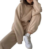 Piece Outfits Oversized Hoodie and Pants Casual Sport Suit Winter Two Piece Set Autumn Women's Tracksuit 2020
