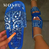 Sandals Women 2020 Bandana Shoes Woman Cork Sandals Flat Shoes Ladies Fashion Beach Sandles Shoes Women Sandalias