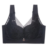 Wire Free Bra Women Plus Size Lingeire Sexy Lace Underwear Thin Cup Brassiere Femme 34 to