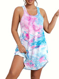 Summer Sexy 3D Printed Mini Dresses Women's Sleeveless Size Women's