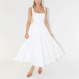 Simple Sexy Shoulder Strap Dress In The Summer