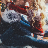New Fashion Women's Sweater Man's sweater Christmas Couple Knitted Sweater Sweater Oversize