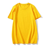 Summer New Men Solid T-Shirt Tops Fashion Brand Men O-Neck Short Sleeve Tee Shirt Slim Base Casual T Shirts