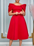 Women's New Fashion Elegance Elegant Sexy Banquet Dresses African