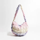 Girl Rainbow Quilted