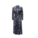 Belt 2025 Spring New Long-Sleeved High-Waisted Large-Size Banquet