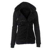 Winter Zipper Hoodies Sweatshirt Women Long Sleeve Hoody Warm Jackets Zipper Tracksuit Hoodie Sweatshirt Pullovers