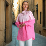 Version Of Comfortable Casual Long-Sleeved Top 2025 Spring New Temperament Commute Loose Single-Ded Button Shirt