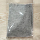 Rabbit Fur Hats Unisexc Winter Knitted Hooded Neck Collar Adjustable Elastic Warm Balaclava