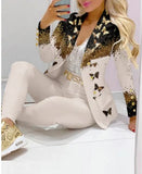 Example Of The New Casual Fashion Suit Women's Suit