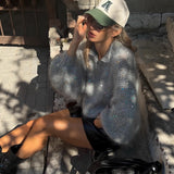 And Winter Long-Haired Cowboy Splicing Metal Coat Women Warm Comfortable Fashion Temperament Retro Feel Out Of The Street