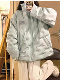 Down Cotton-Padded Jacket Female 2024 New Winter Korean Department Add Thick Cotton-Padded Jacket Small Oversize Cotton-Padded Coat Tide-Outfit