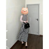 Elegance Wears A Traceal Tice-Grow Dress Women's New Summer Design Commuting Long