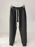 Thick Warm Pants Women Velvet Sweatpants Jogger Elastic High Waist Casual Thick Sweatpants Windproof Pants For