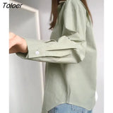 Patchwork Loose Female Shirts Long Sleeve Blouse Women 2022 Fashion Spring Blouse Chic Streetwear Splicing Ladies