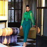 Women's Spring And Summer High-Waisted Leisure Trousers Slim Slimming Suit Trousers Ladies Trousers Autumn Professional