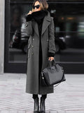 Autumn And Winter Casual Fashion Hair Coat Women's