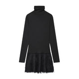 New Soft Double Buckle Dress Loose Coat