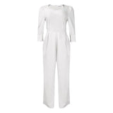Women's Winter Long Sleeves Loose Broad-Legged Straight-Tight Large-Size African
