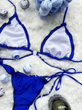 2 Piece Ruffles Strap Strings