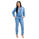 Fashion Tie Jeans Women's Slim Fit Casual