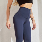 Women Fitness High Waist Gym Workout Pants Sport Push Up Compression Women Leggings Exercise Elastic Legging